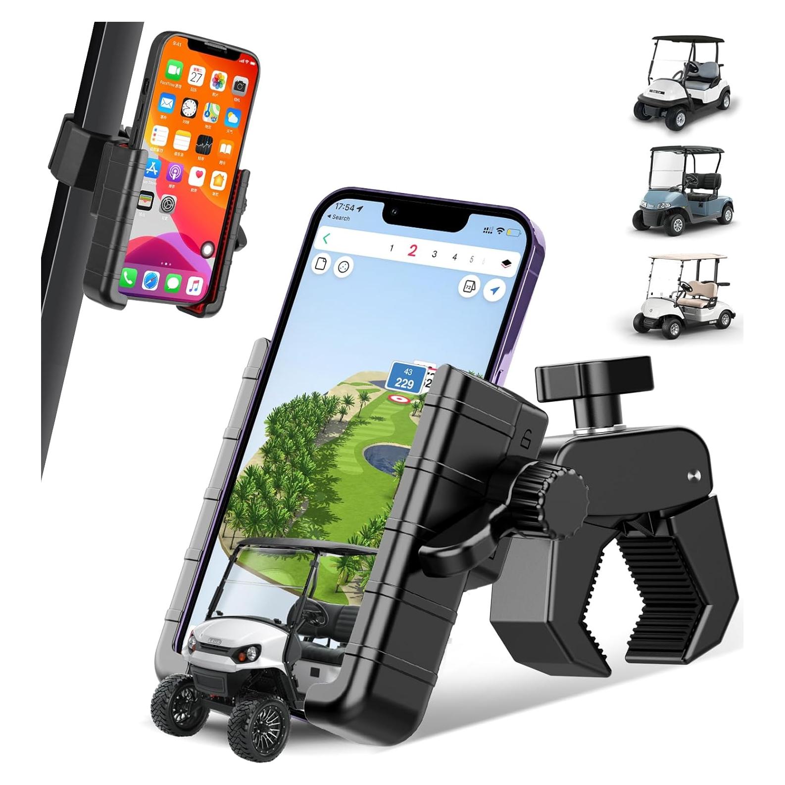 Soporte para Teléfono de Carrito de Golf Aliennana 360° Ajustable