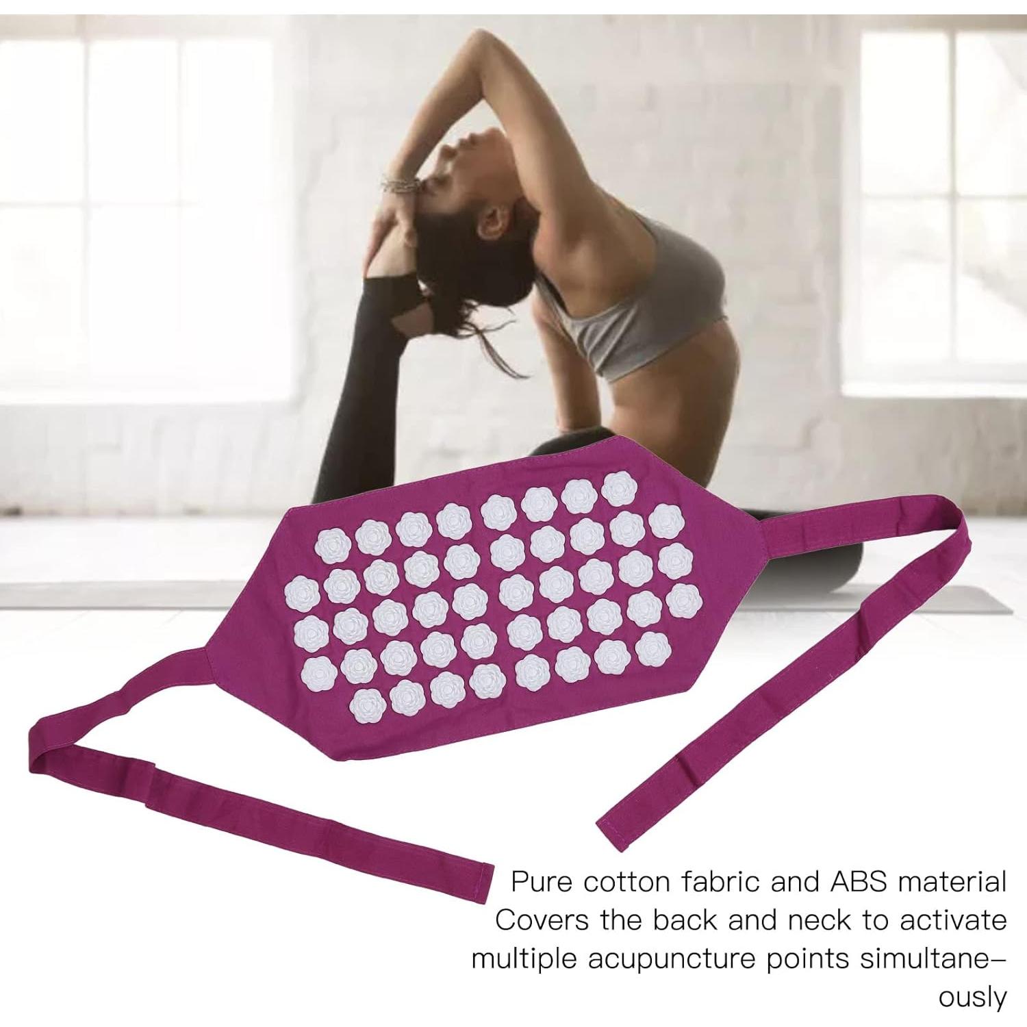 Cinturón de Acupresión Algodón TMISHION 45x21 cm Alivio Estrés