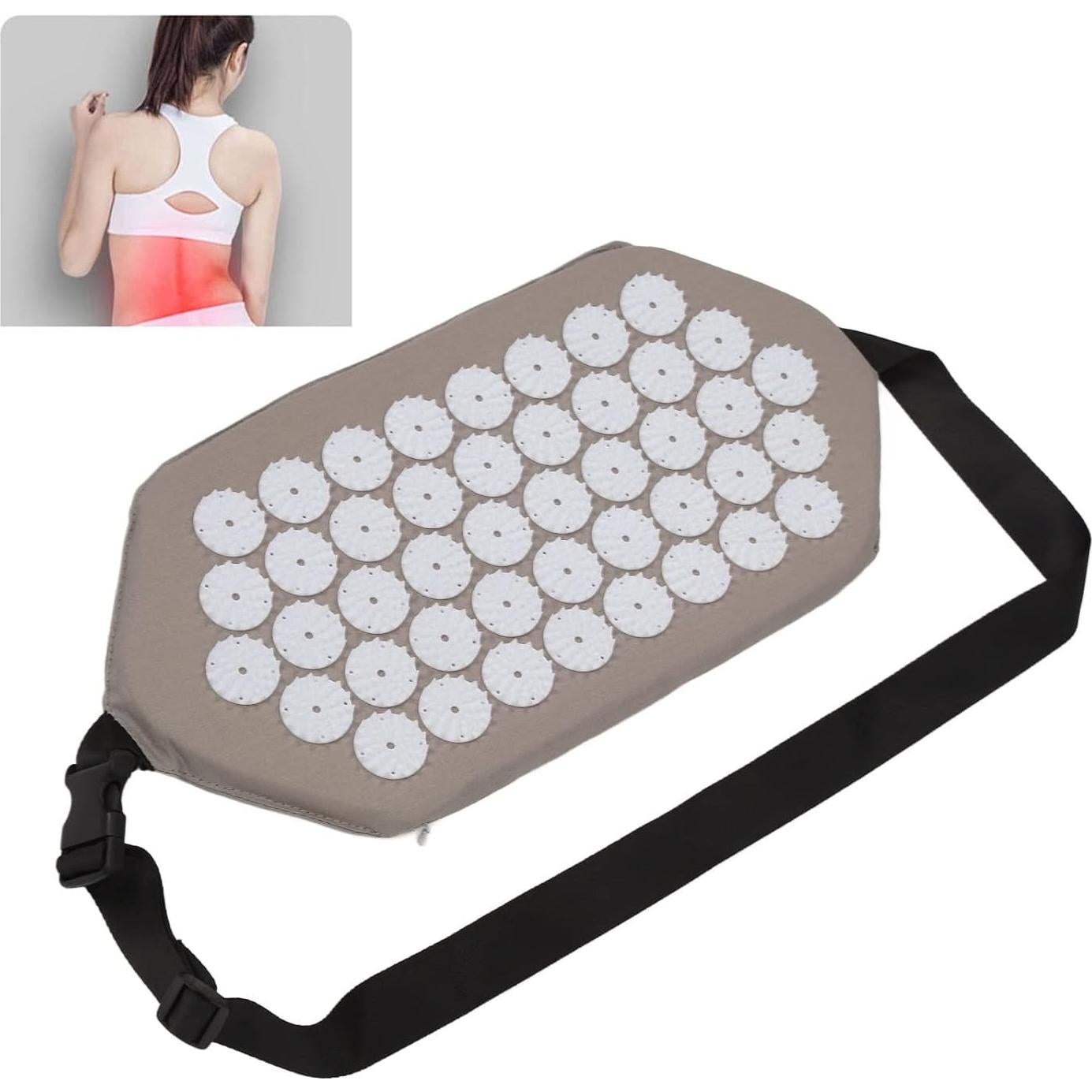 Cinturón de Masaje de Acupresión Ymiko 43x21 cm Alivio Estrés