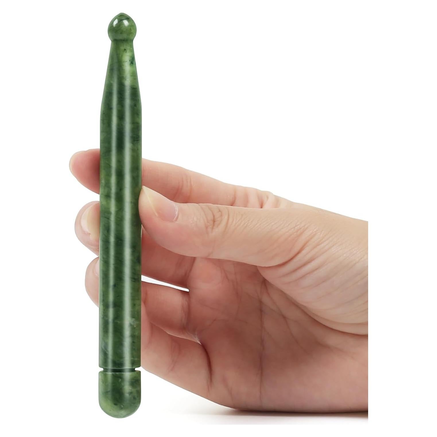 Bolígrafo de Acupresión de Jade Leosense - Masaje Profundo