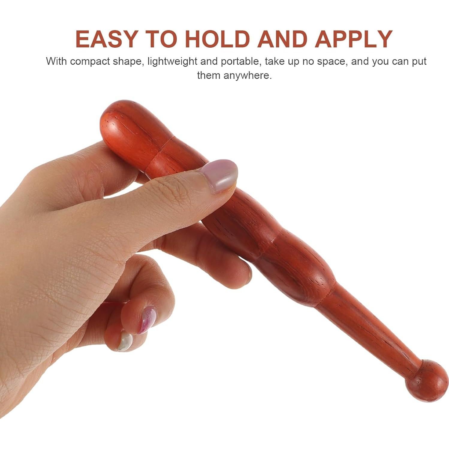 Palos de Reflexología de Madera Healifty - 3 Piezas para Masaje