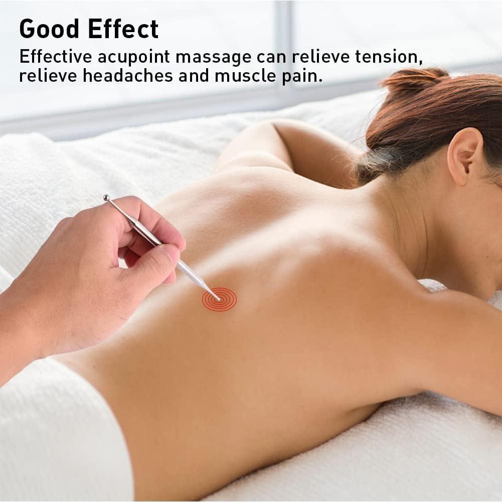 Herramienta de Masaje Facial Abnaok 4PCS Acero Inoxidable