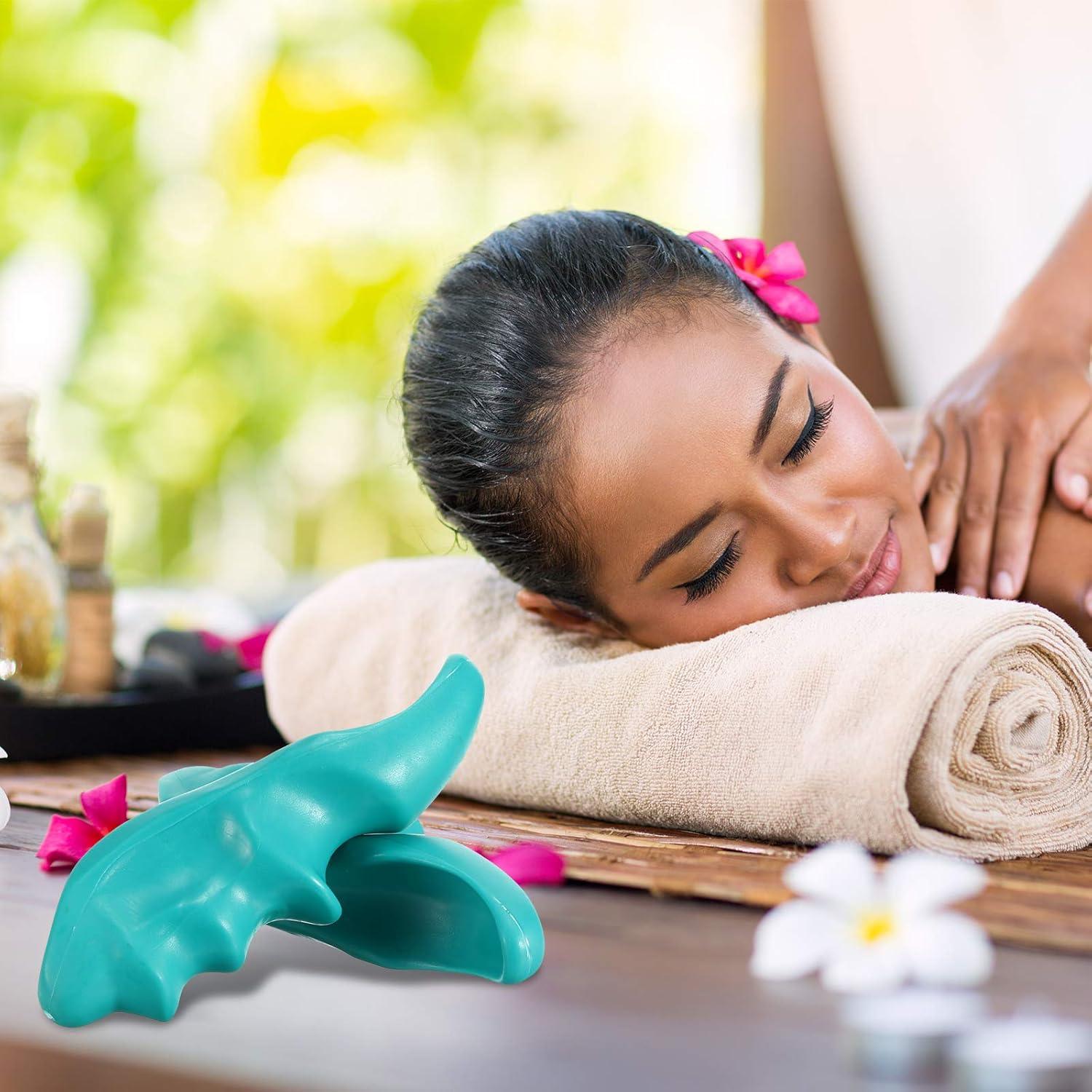 Herramienta de Masaje Nuanchu 2 Pcs Verde para Tejido Profundo