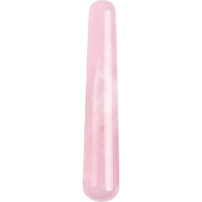 Barra de Masaje Gua Sha Cuarzo Rosa Leosense 11.4cm