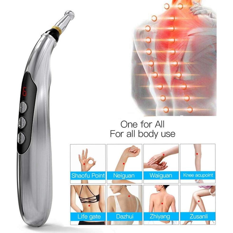 Bolígrafo de Acupuntura Electrónico MUXAN 3 en 1 Recargable