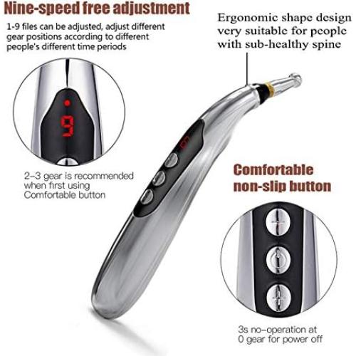 Bolígrafo de Acupuntura Electrónico MUXAN 3 en 1 Recargable
