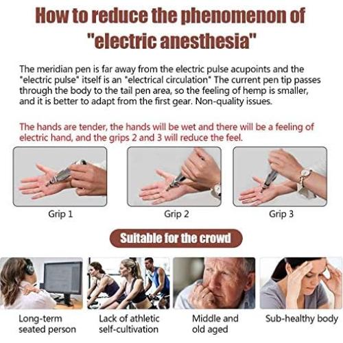 Bolígrafo de Acupuntura Electrónico MUXAN 3 en 1 Recargable