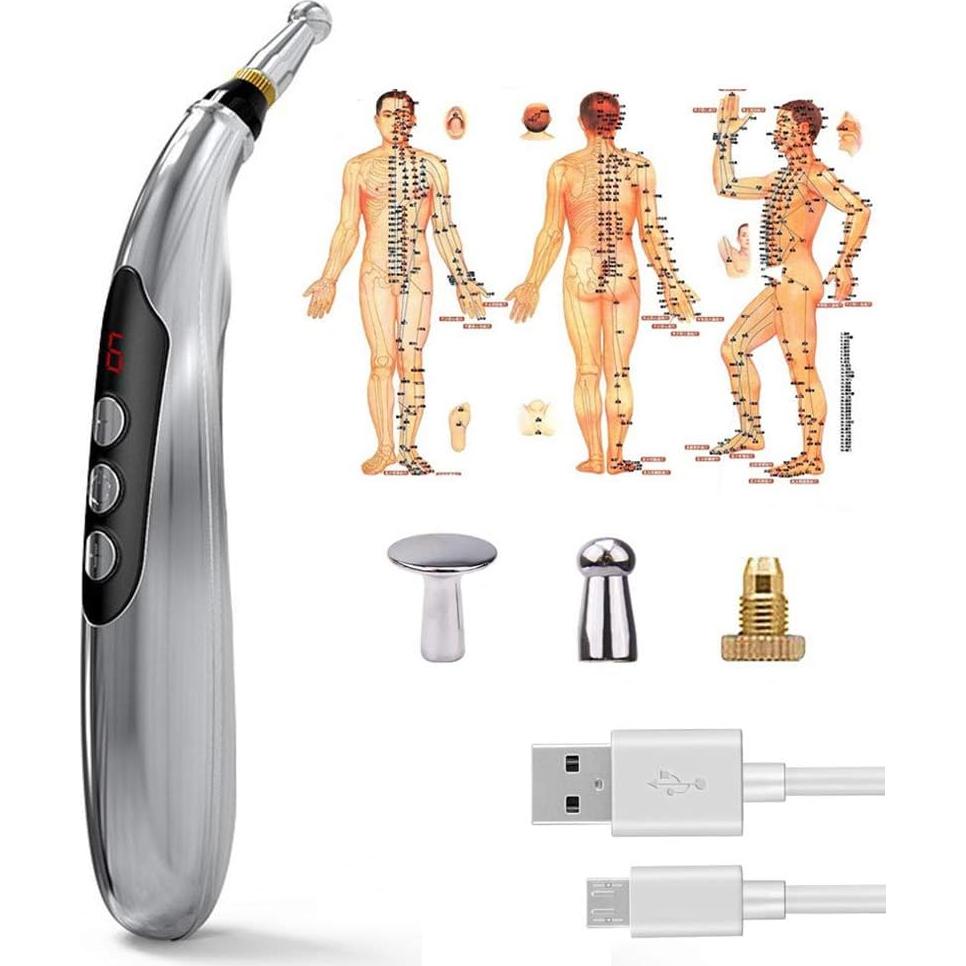 Bolígrafo de Acupuntura Electrónico MUXAN 3 en 1 Recargable