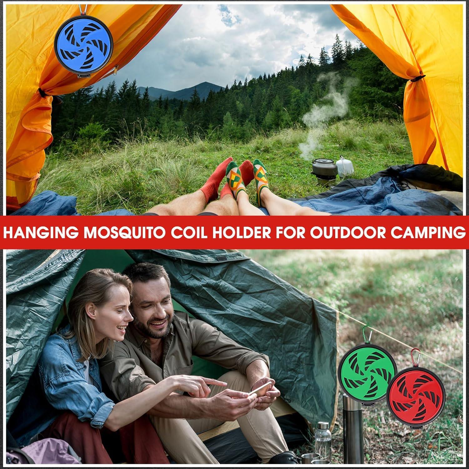 Soporte Portátil para Espirales de Mosquitos Colingmill - 3 Pcs