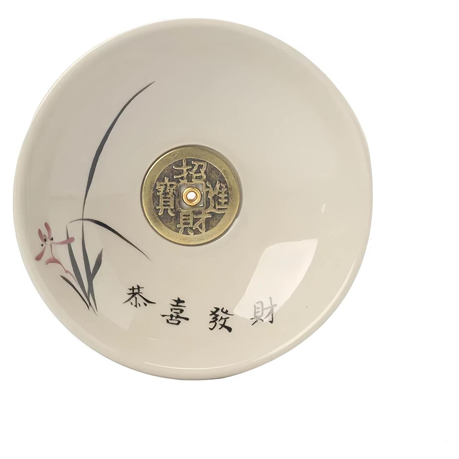 Quemador de Incienso Cerámica Chiorgone 8.5cm Aromaterapia