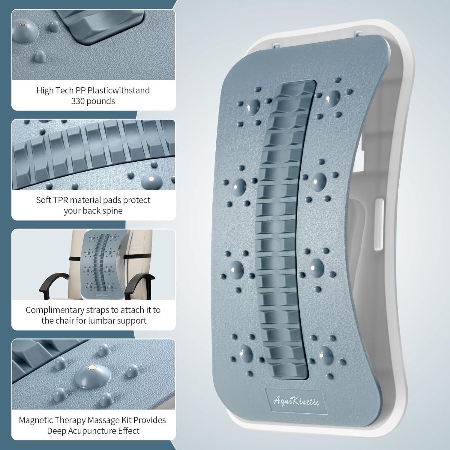 Estirador de Espalda AgniKinetic Inflable Ajustable 0.87 kg