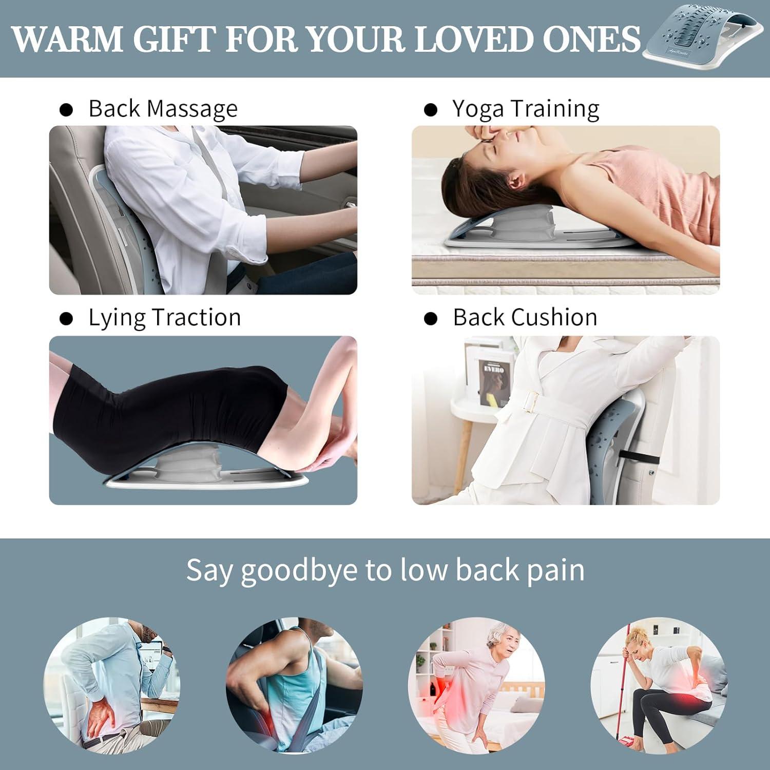 Estirador de Espalda AgniKinetic Inflable Ajustable 0.87 kg