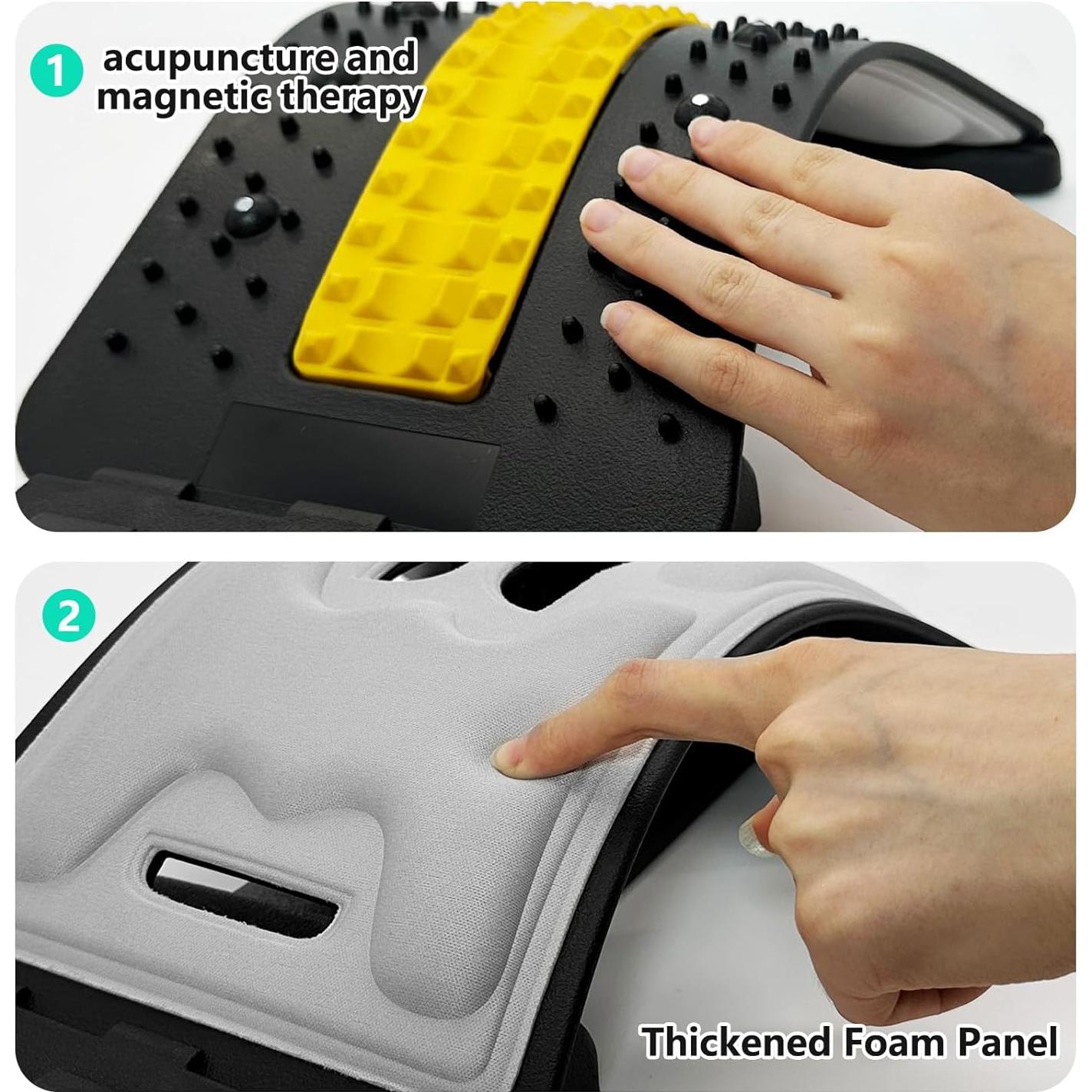 Estirador de Espalda AJ 624 con Soporte Lumbar Ajustable