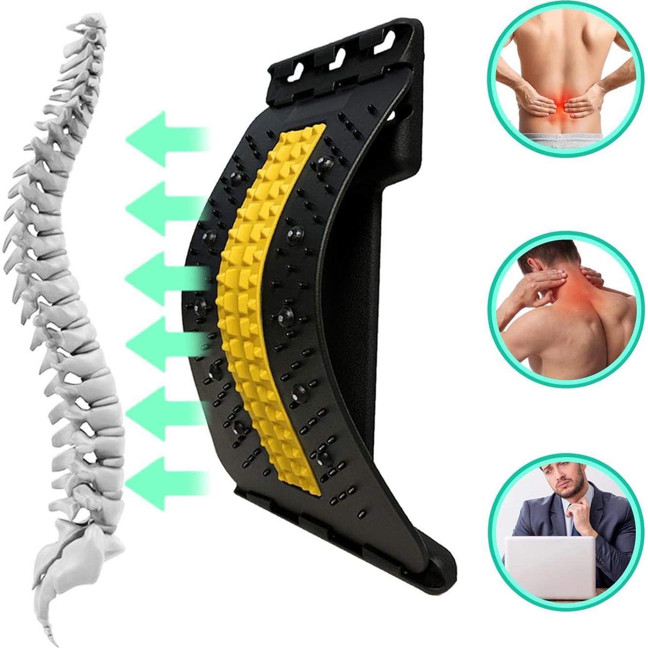 Estirador de Espalda AJ 624 con Soporte Lumbar Ajustable