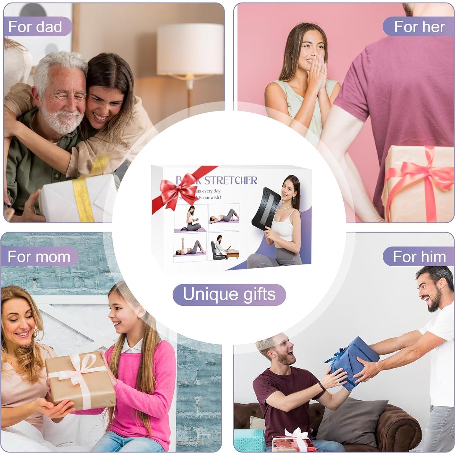 Estirador de Espalda Ajustable YAJIACLONE 38x21cm Alivio Dolor