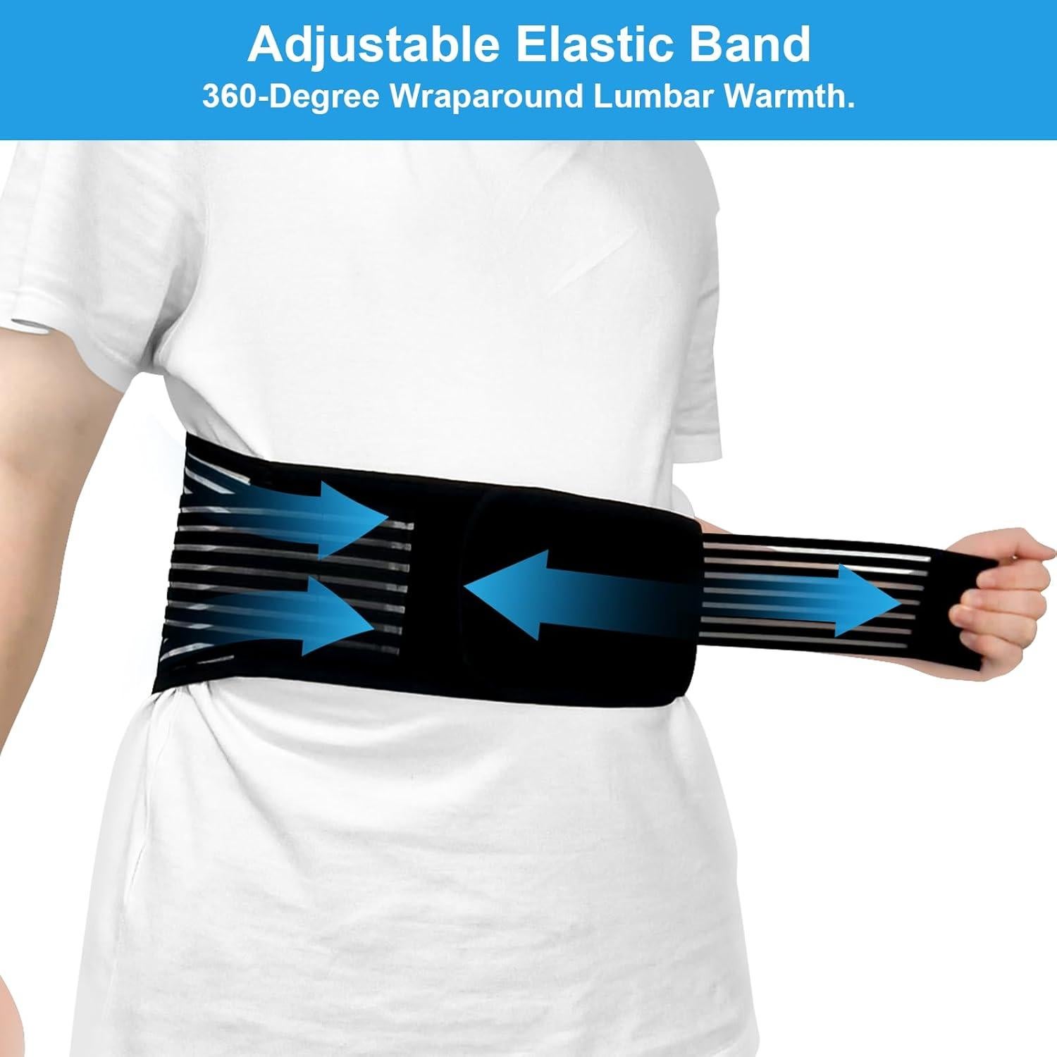 Soporte Lumbar Magnético KkaFFe X-Large con Calentamiento