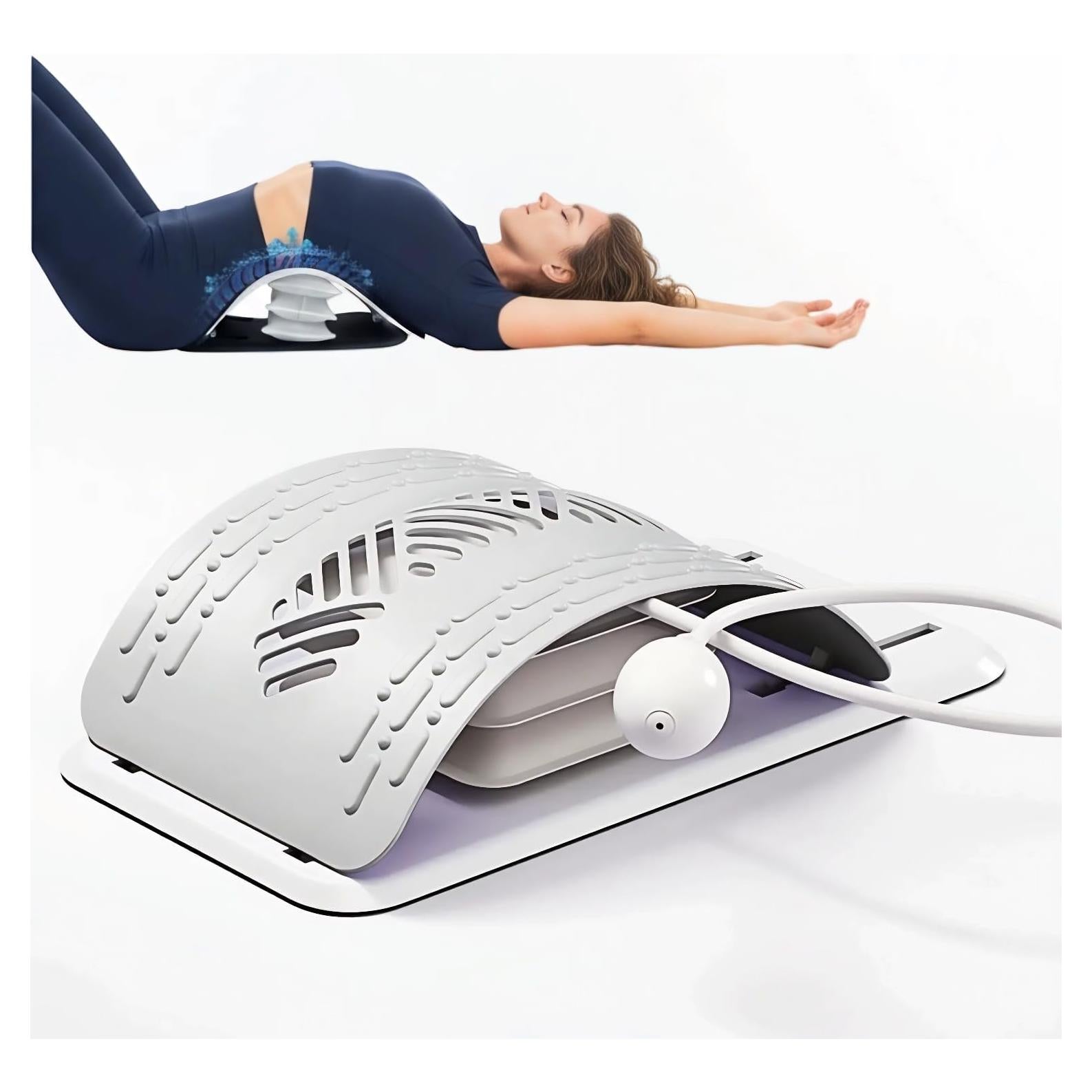 Estirador de Espalda MIEKARA Ajustable con Acupresión