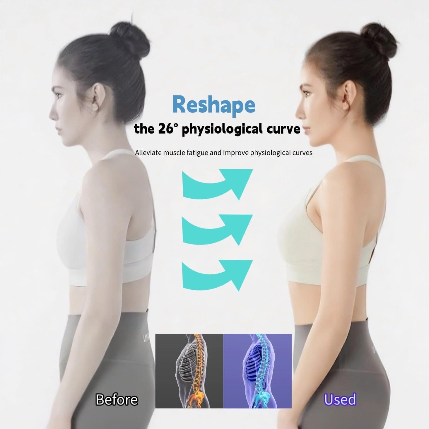 Estirador de Espalda MIEKARA Ajustable con Acupresión