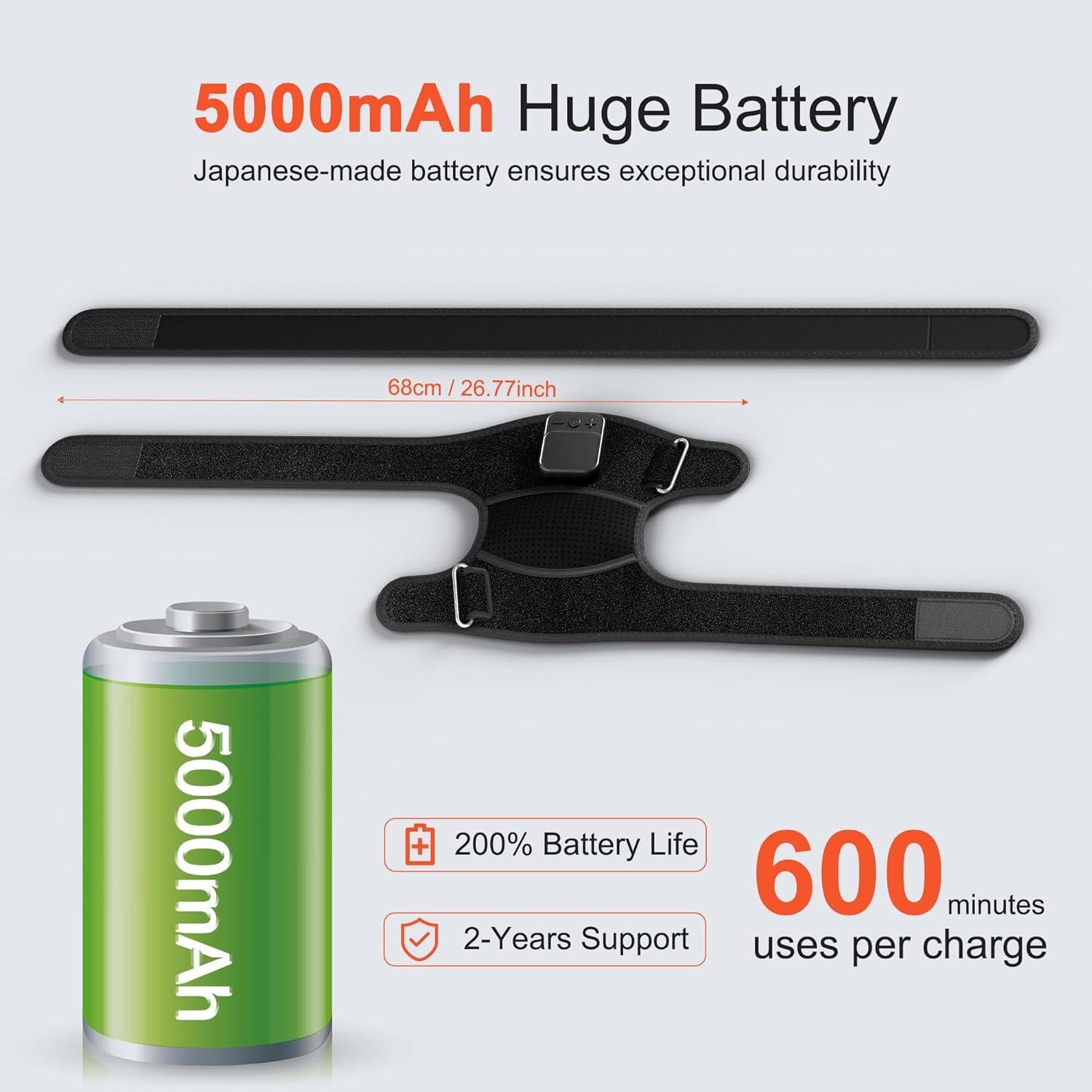 Masajeador de Rodilla KlugPop V5.0 Inalámbrico con Calor