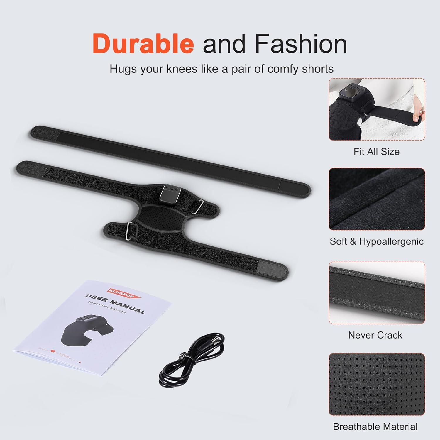 Masajeador de Rodilla KlugPop V5.0 Inalámbrico con Calor