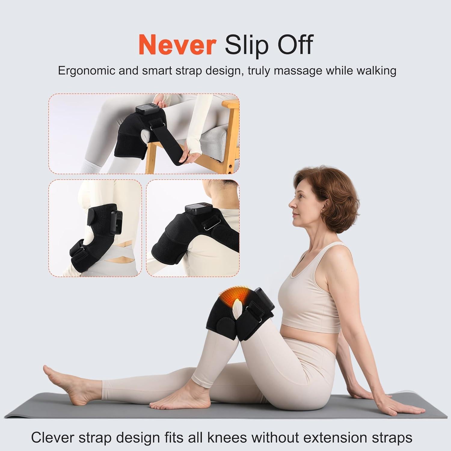 Masajeador de Rodilla KlugPop V5.0 Inalámbrico con Calor