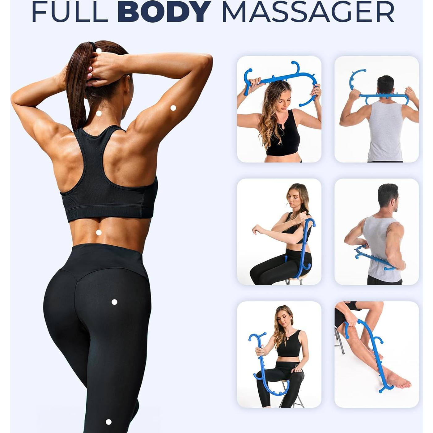 Masajeador de Tejido Profundo Ranarose Azul 37.3x3cm 0.45kg