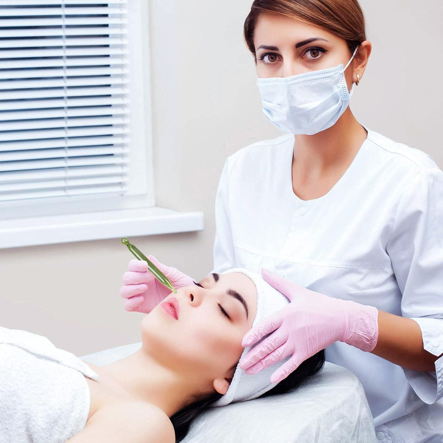 Herramientas de Masaje Gua Sha Audoloku 4 Piezas Acero Inoxidable