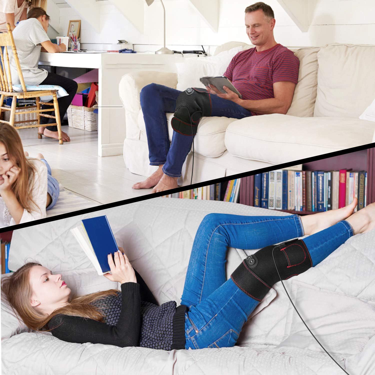 Funda de Rodilla Calentada PKSTONE Geeloa con Masaje Vibrante