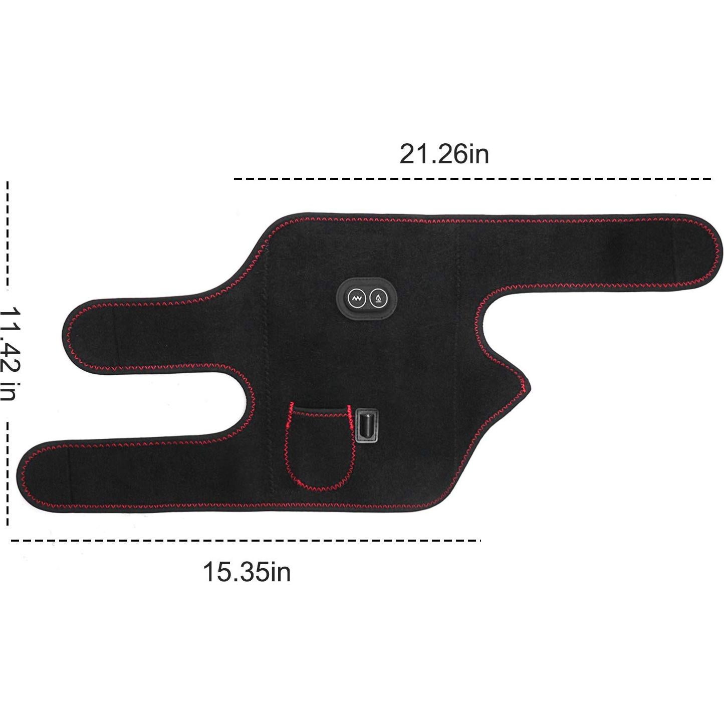 Funda de Rodilla Calentada PKSTONE Geeloa con Masaje Vibrante