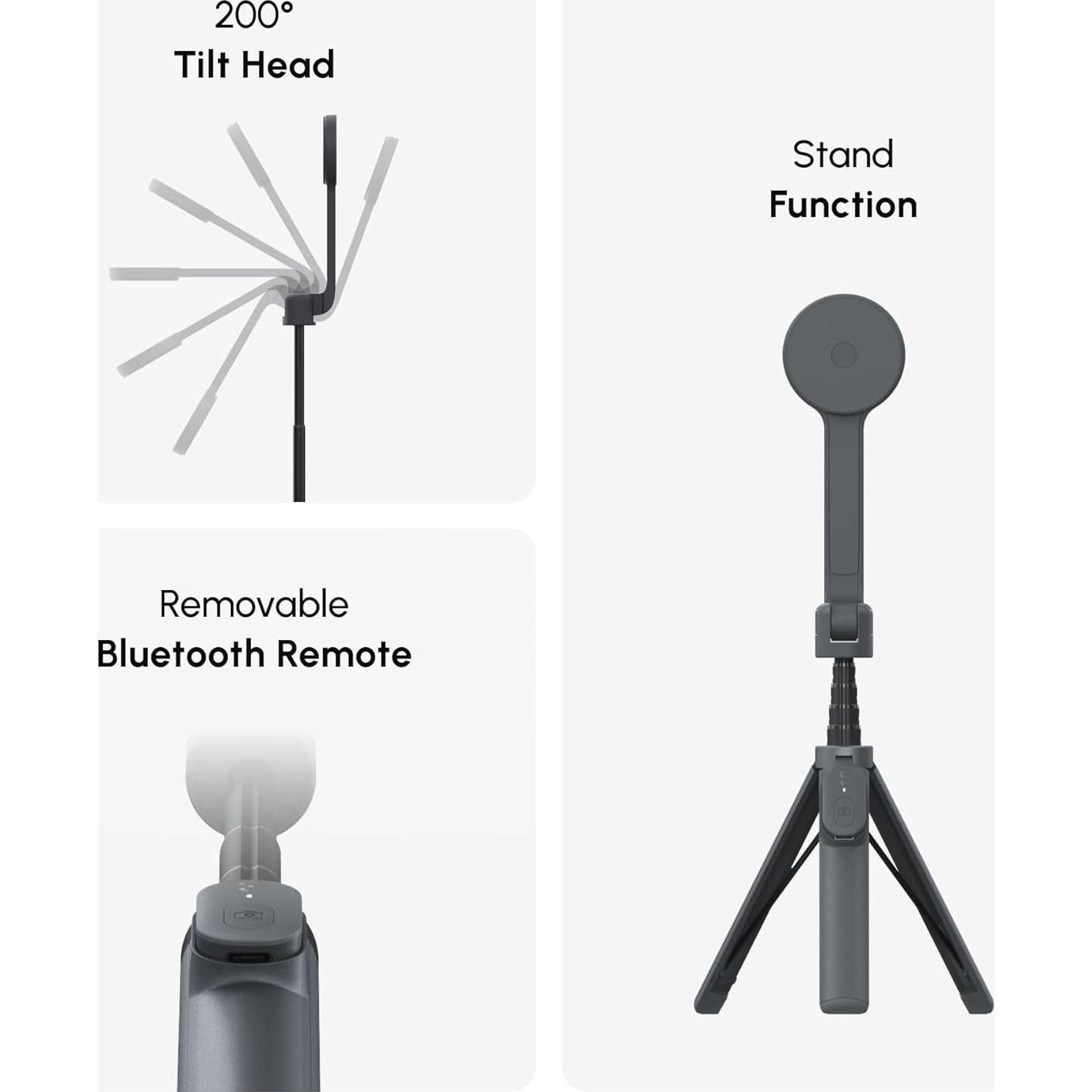 Bastón de Selfie Magnético ShiftCam SnapStand - 76 cm