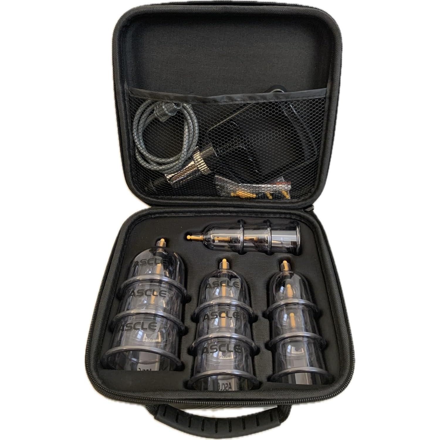 Juego de Ventosas ASCLE 12 Tazas a Prueba de Golpes y Calor