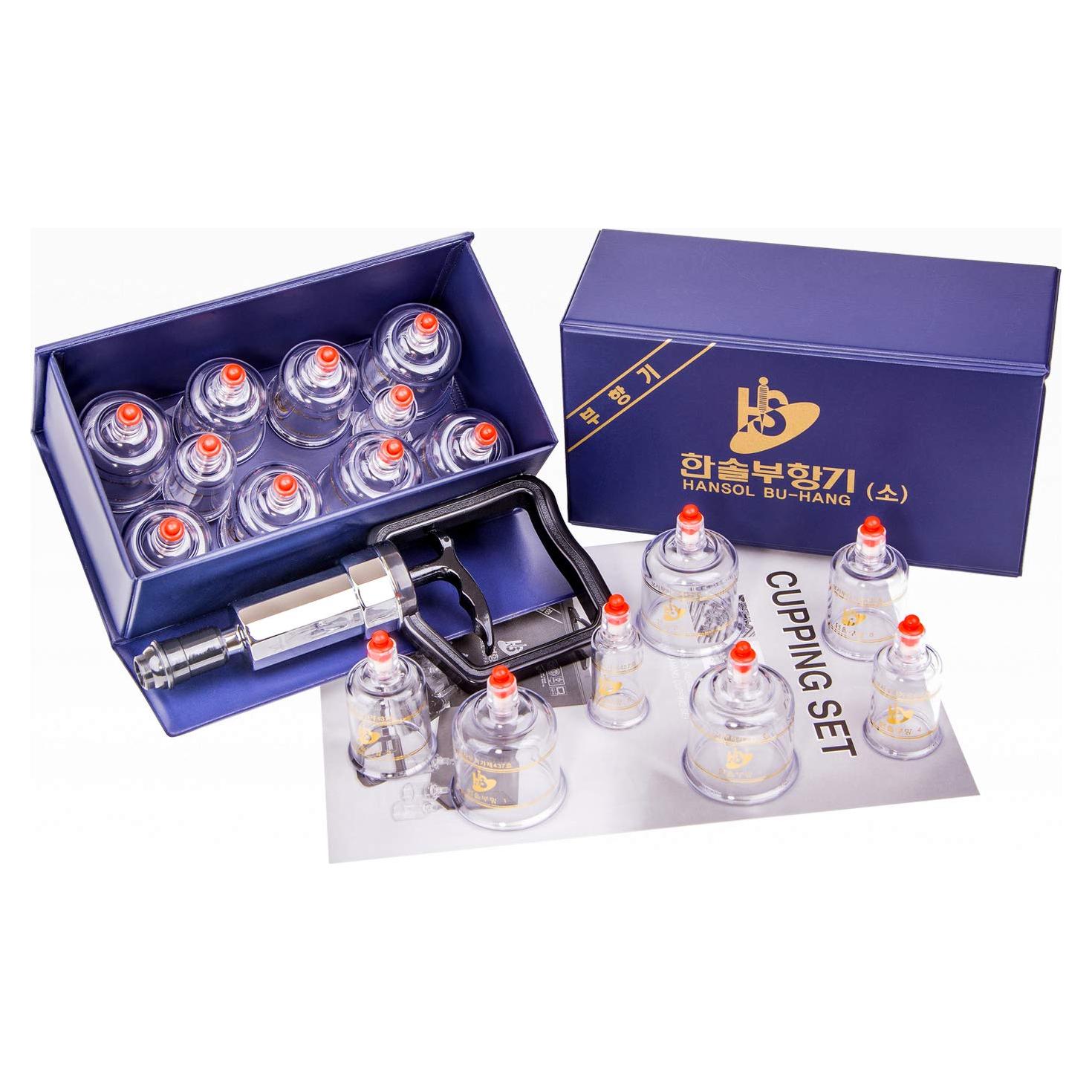 Conjunto de Terapia de Ventosas Hansol Inalámbrico 10 Piezas