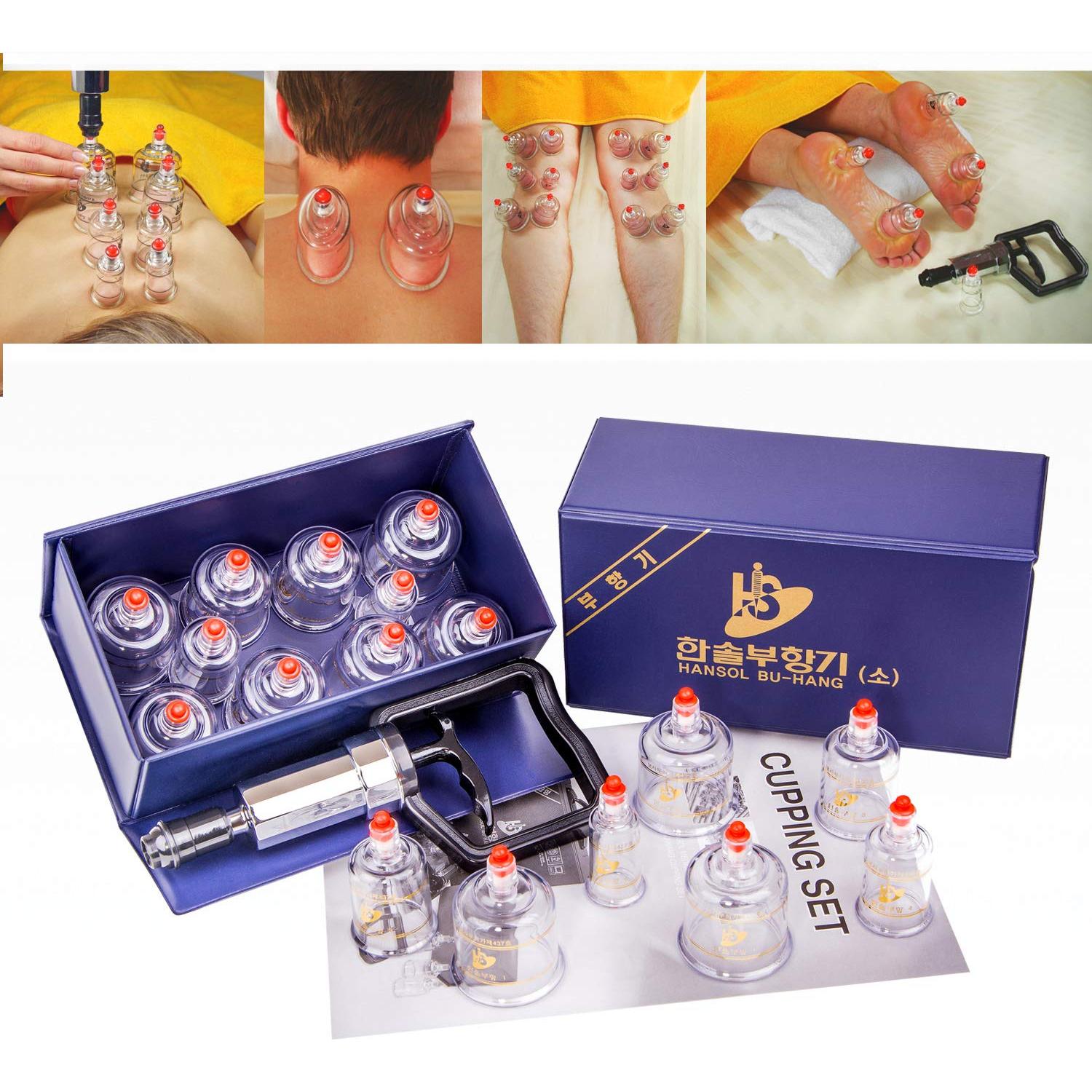 Conjunto de Terapia de Ventosas Hansol Inalámbrico 10 Piezas