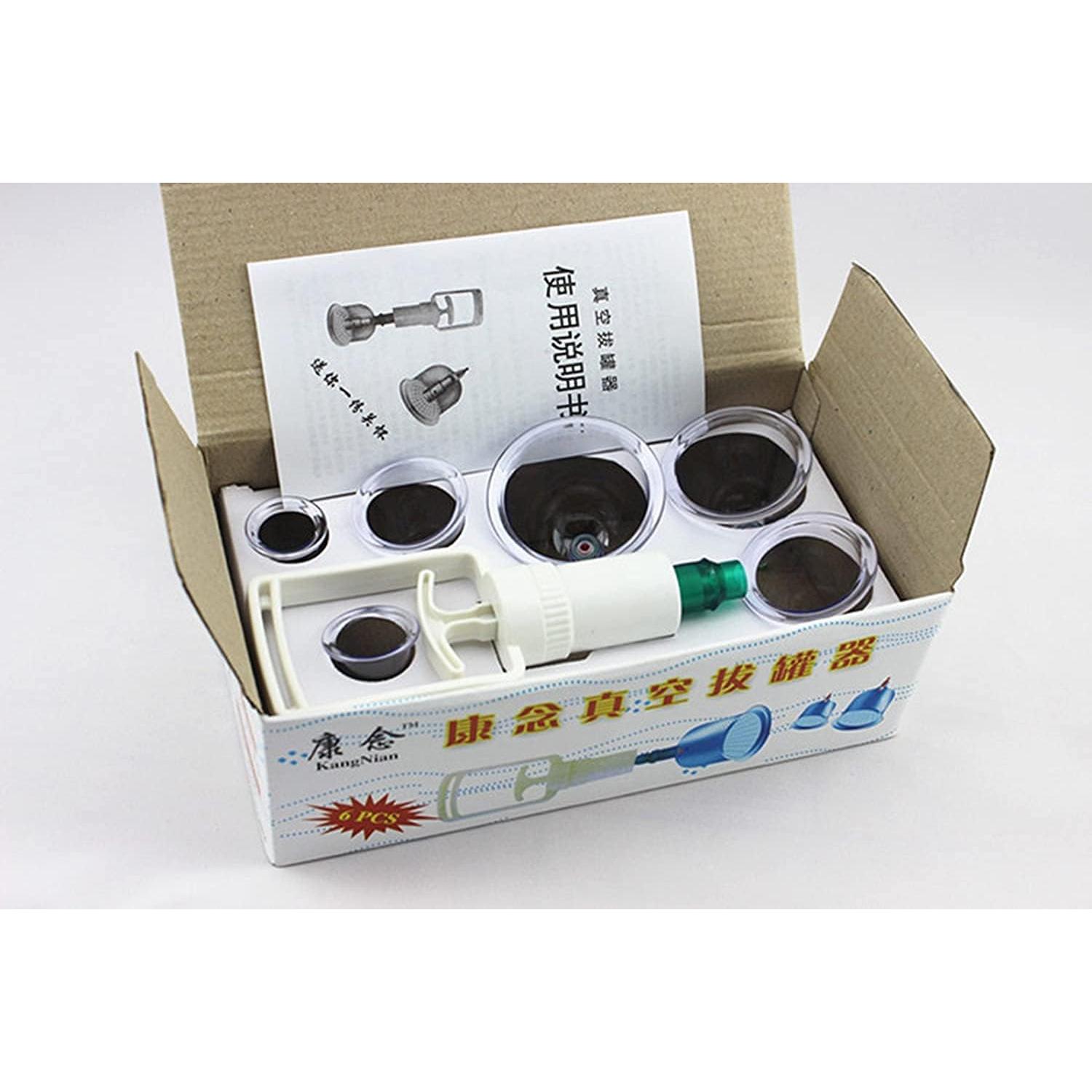 Juego de Ventosas Chinas XGNB para Masaje Terapéutico - 6 Tazas