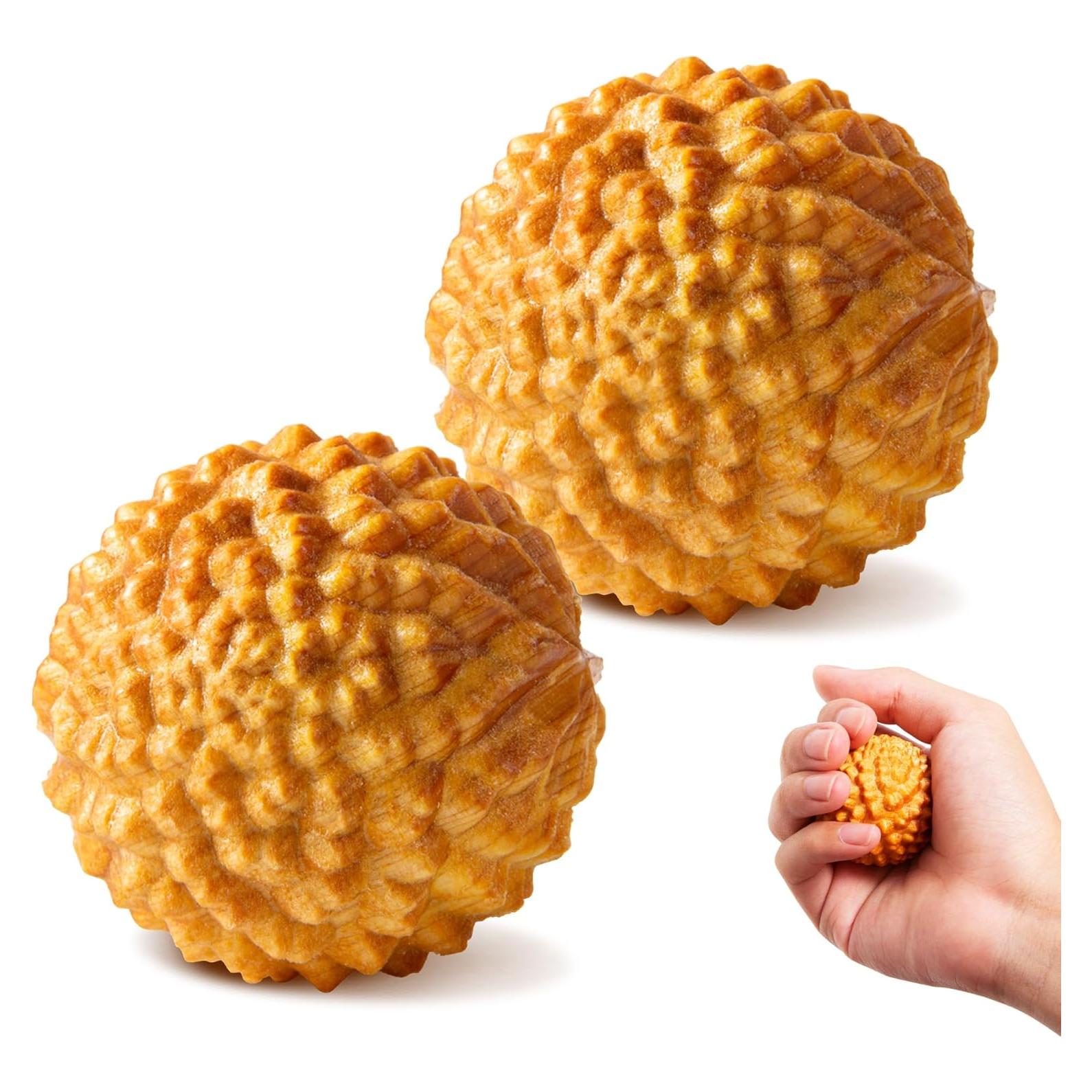 Bola de Masaje de Madera FSYQUAST - 2 Piezas Acupresión