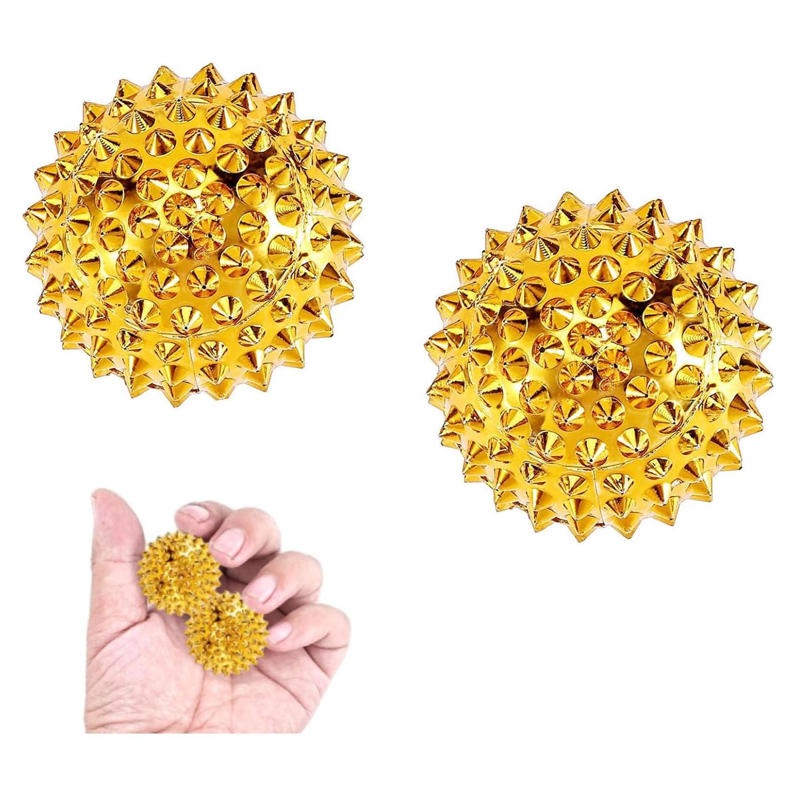 Juego de 2 Pelotas de Masaje Aetomtins 3.3cm Alivio Estrés