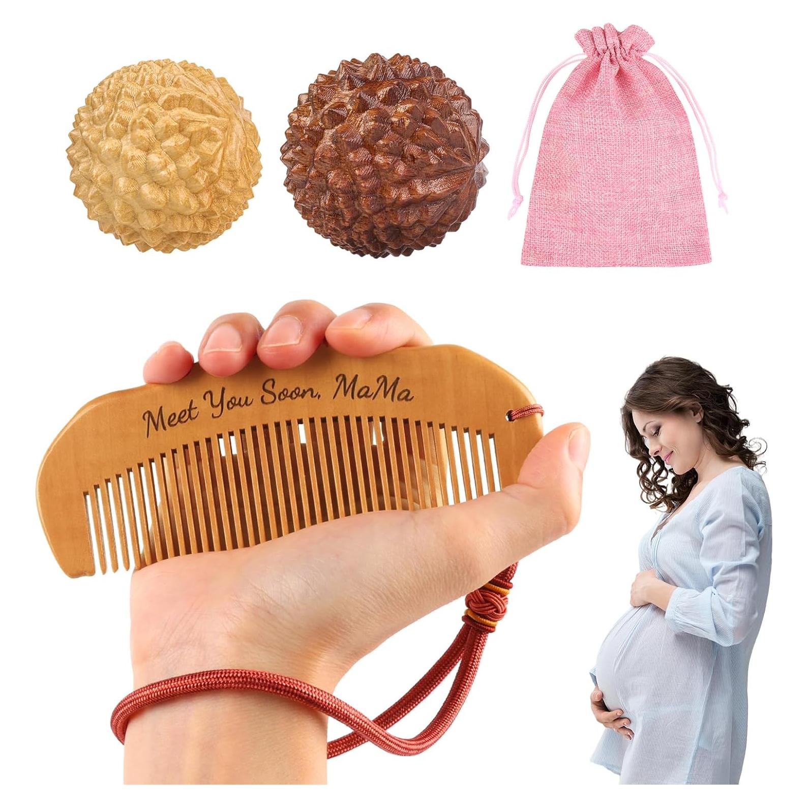 Peine de Parto y Bola de Masaje Gwabee - Alivio Dolor Embarazo