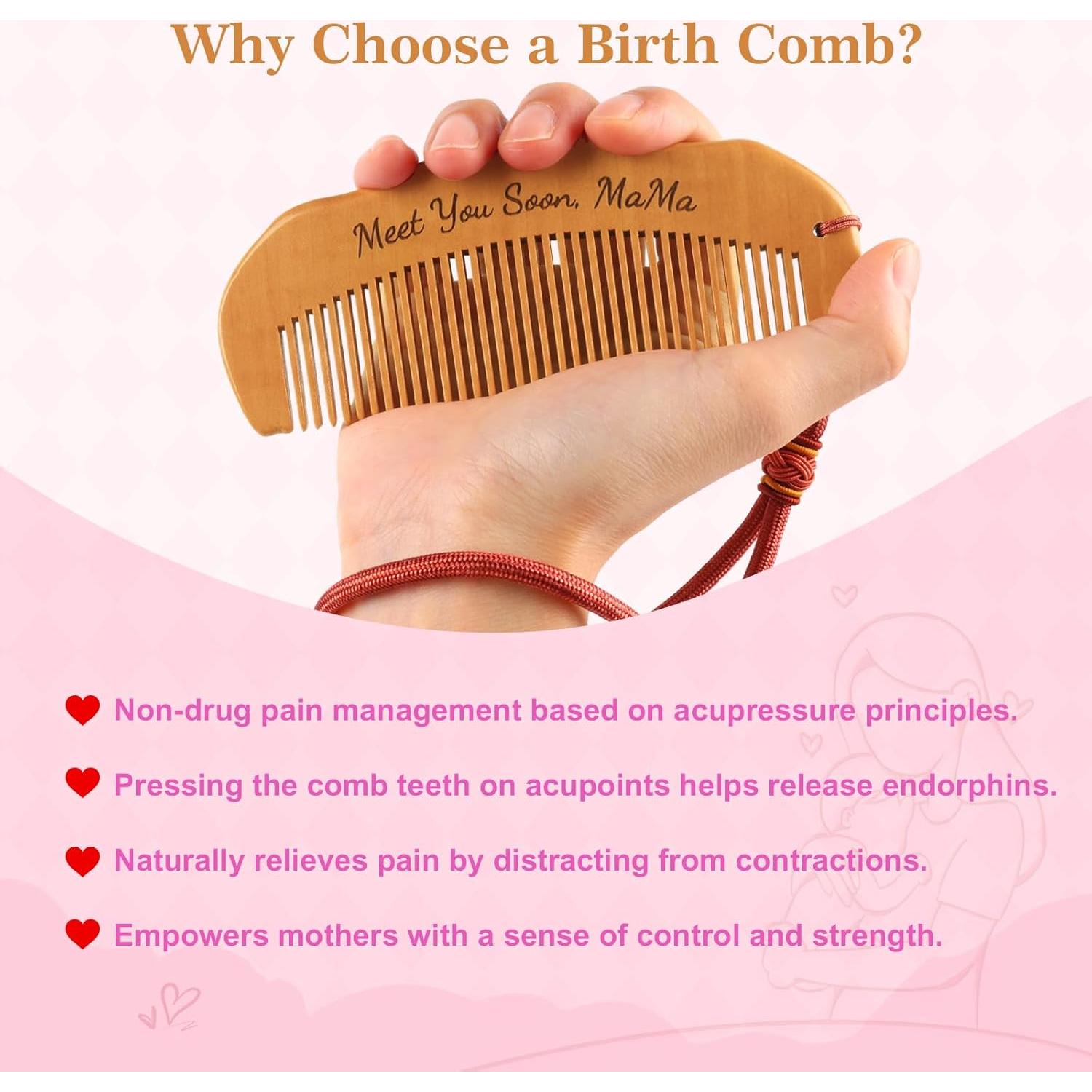 Peine de Parto y Bola de Masaje Gwabee - Alivio Dolor Embarazo