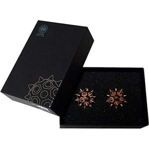 Juego de 2 Bolas de Masaje de Madera Junípero Antique Alive