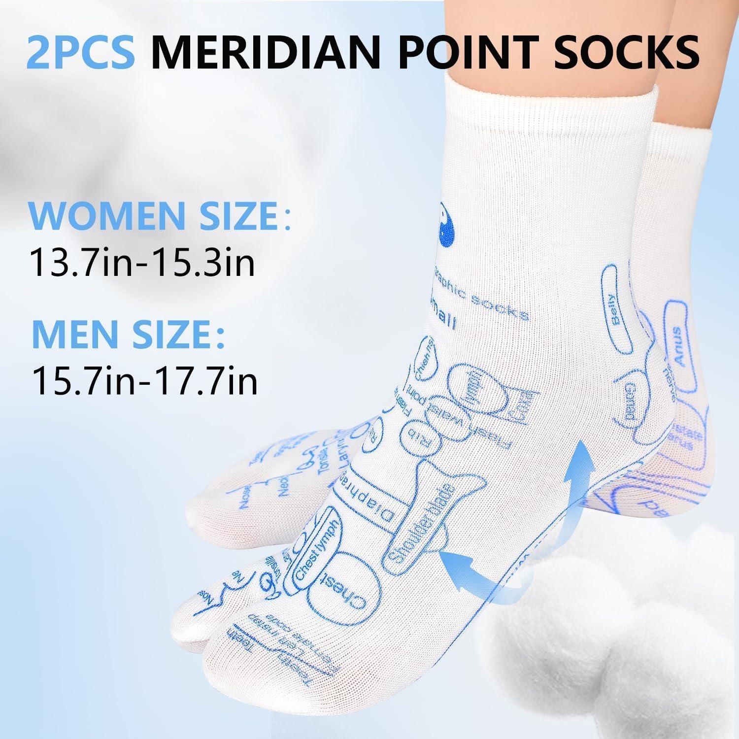 Calcetines de Masaje de Reflexología LinTsing con Herramientas