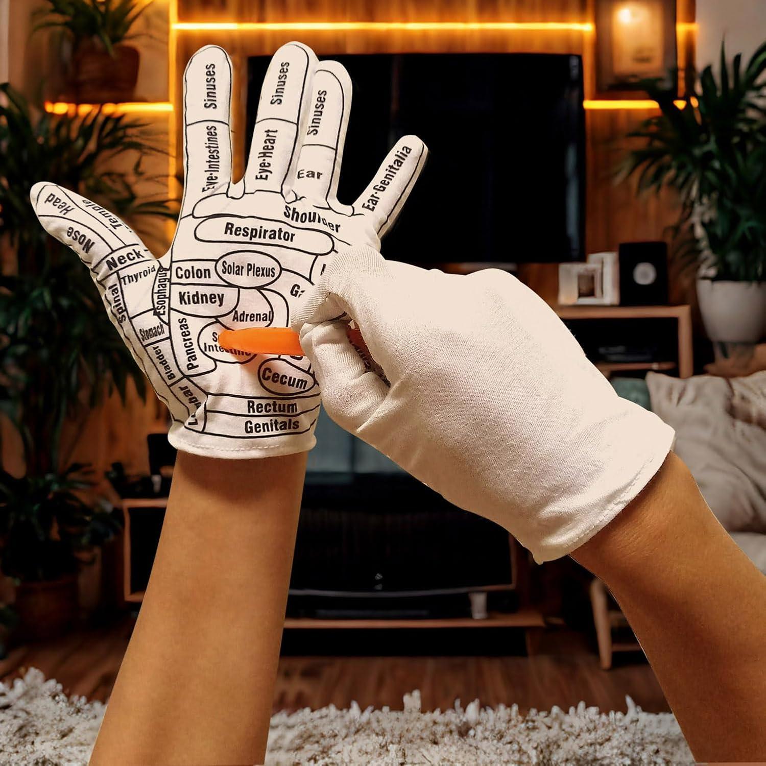 Calcetines de Reflexología Eco Moda Set de 4 para Masaje