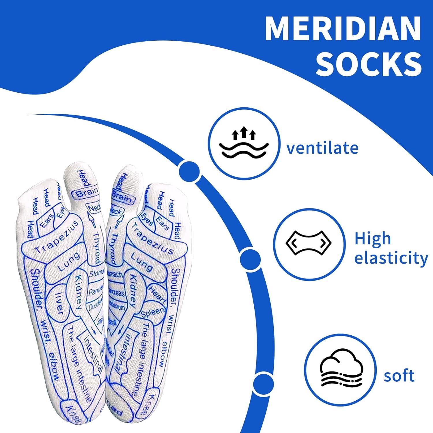 Calcetines de Reflexología Yeobax con Herramientas de Masaje