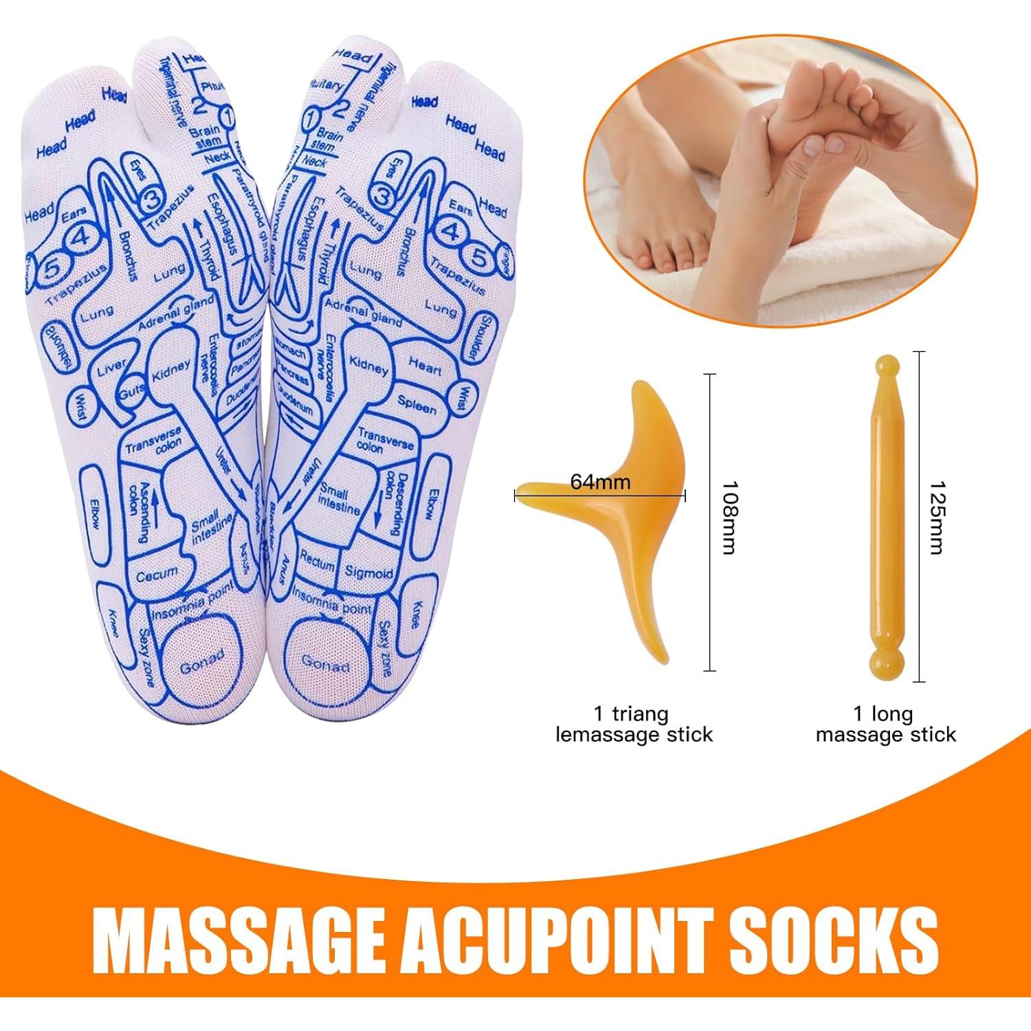 Calcetines de Reflexología Archen Pequeños para Masaje y Circulación