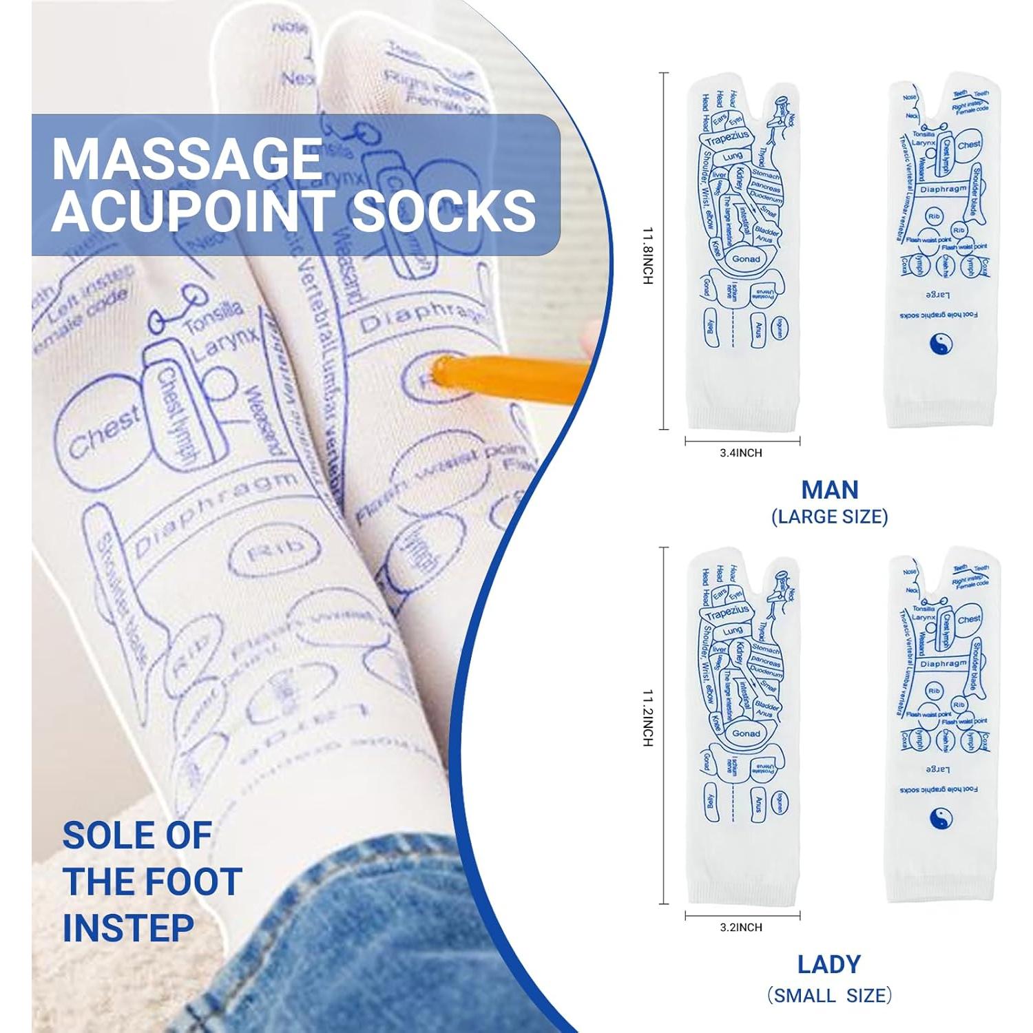 Calcetines de Reflexología Archen Pequeños para Masaje y Circulación