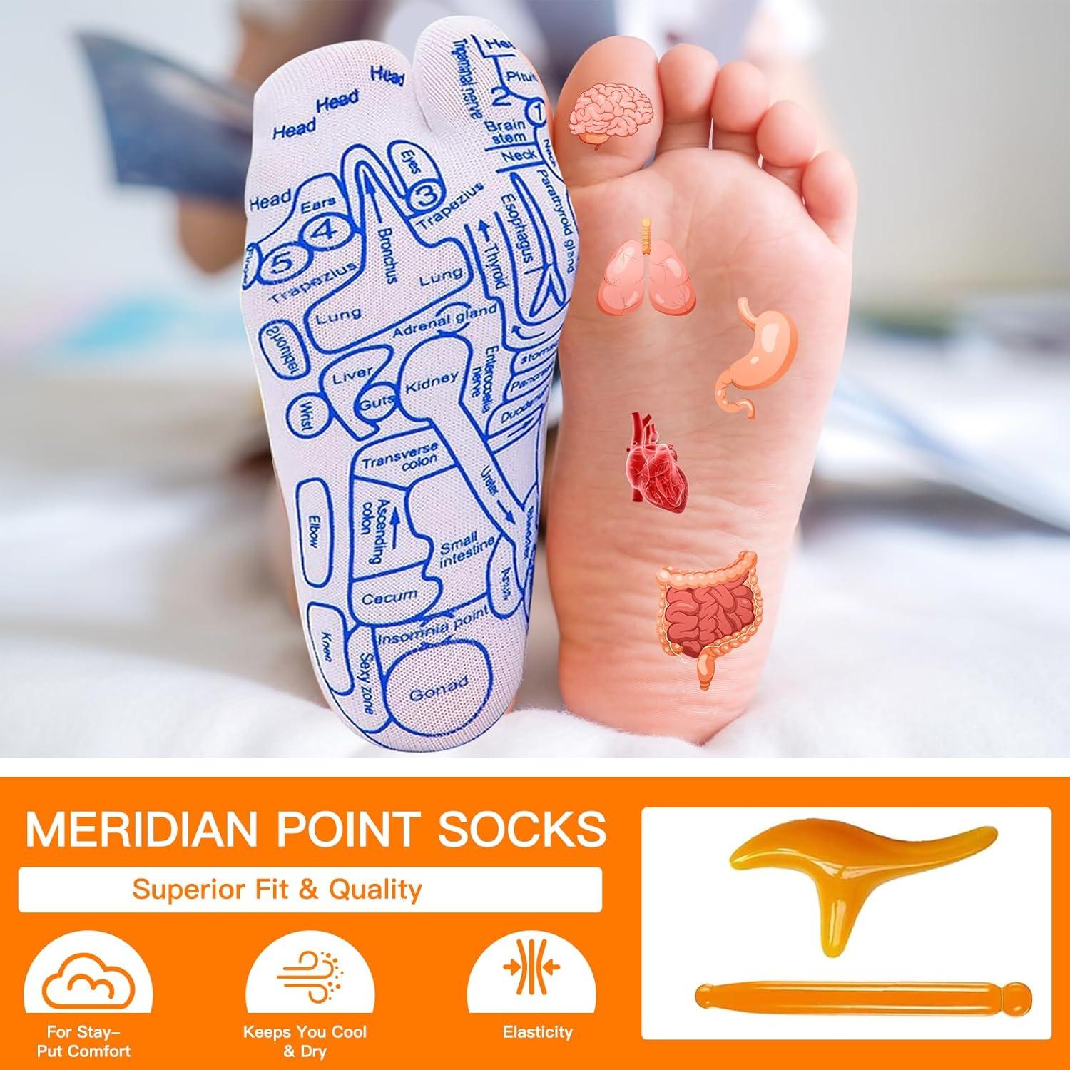 Calcetines de Reflexología Archen Pequeños para Masaje y Circulación