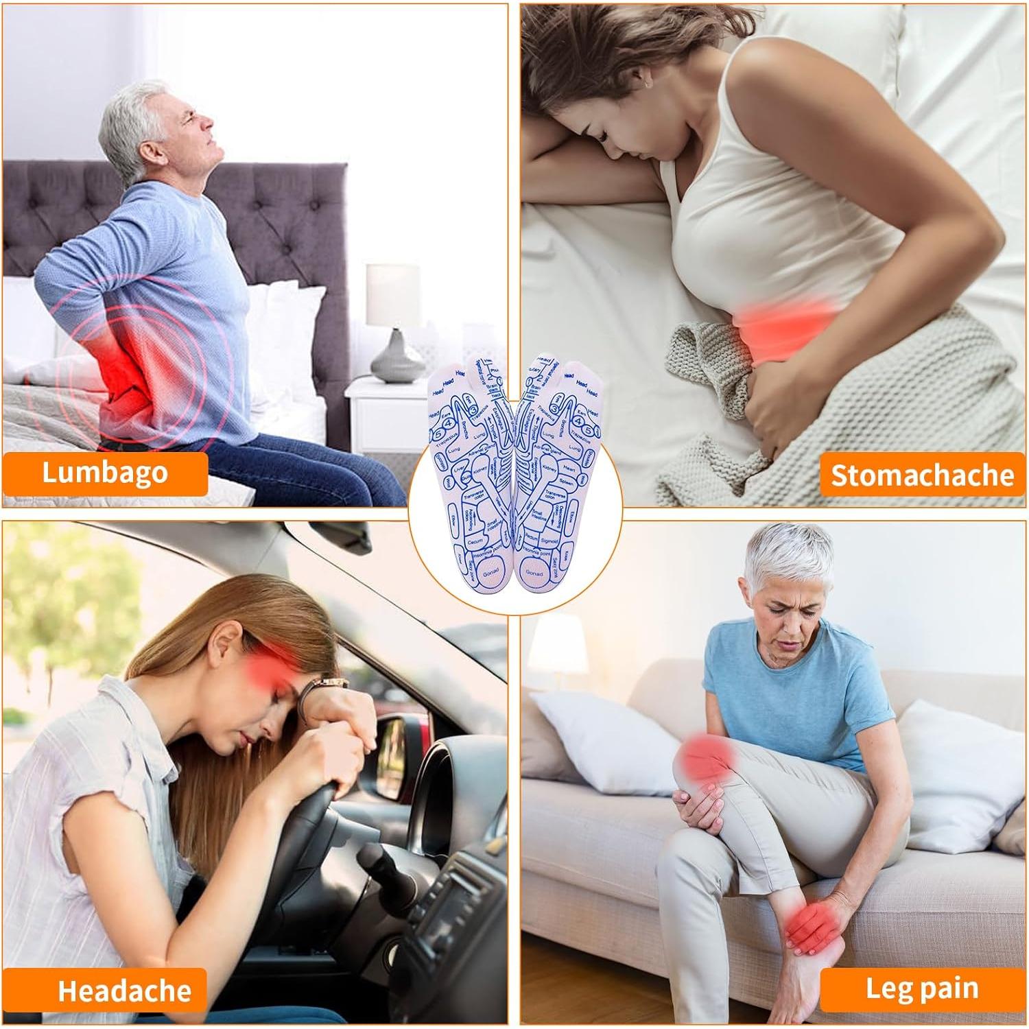 Calcetines de Reflexología Archen Pequeños para Masaje y Circulación