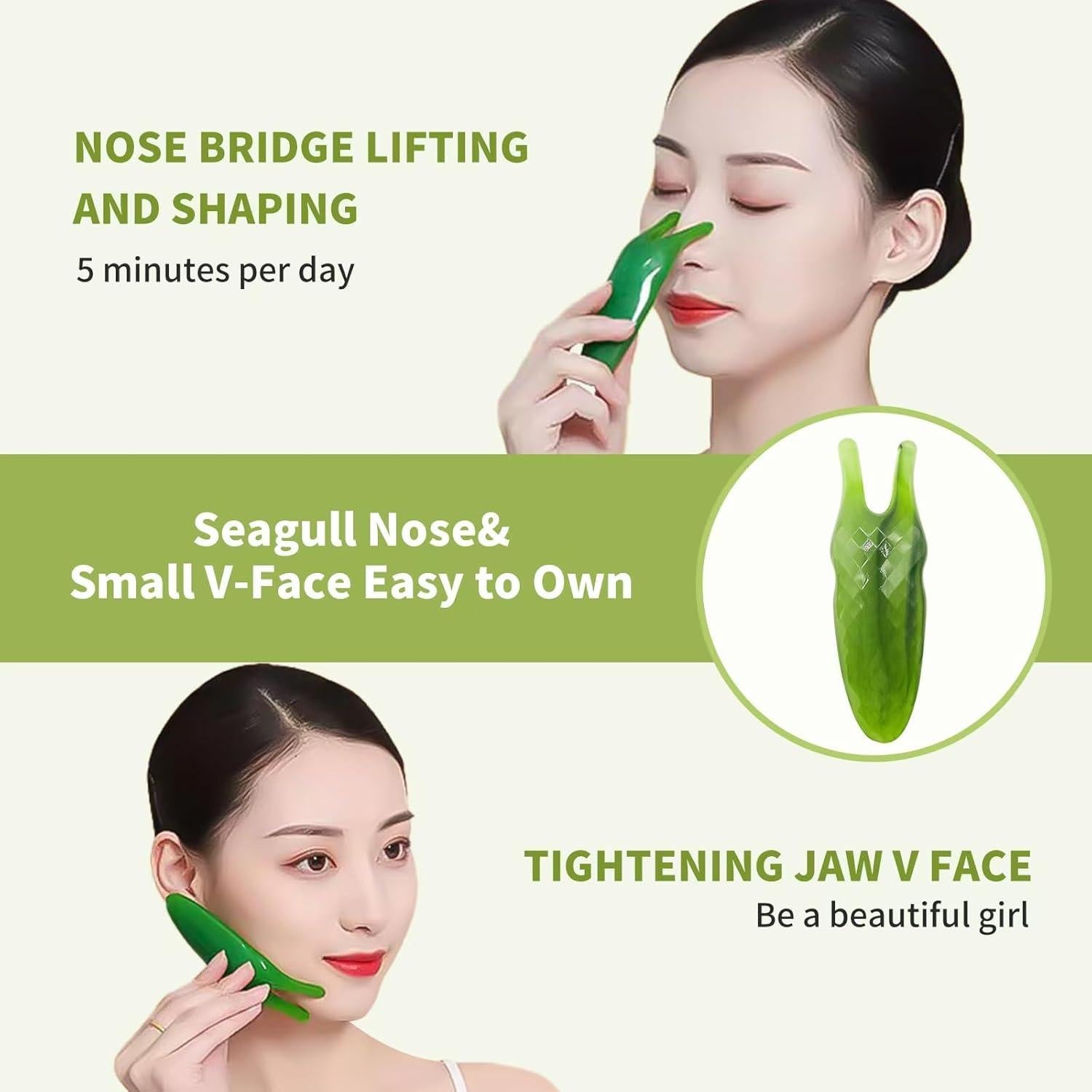 Set de Calcetines de Reflexología con Herramienta de Masaje - Verde Esmeralda - 8 PZS