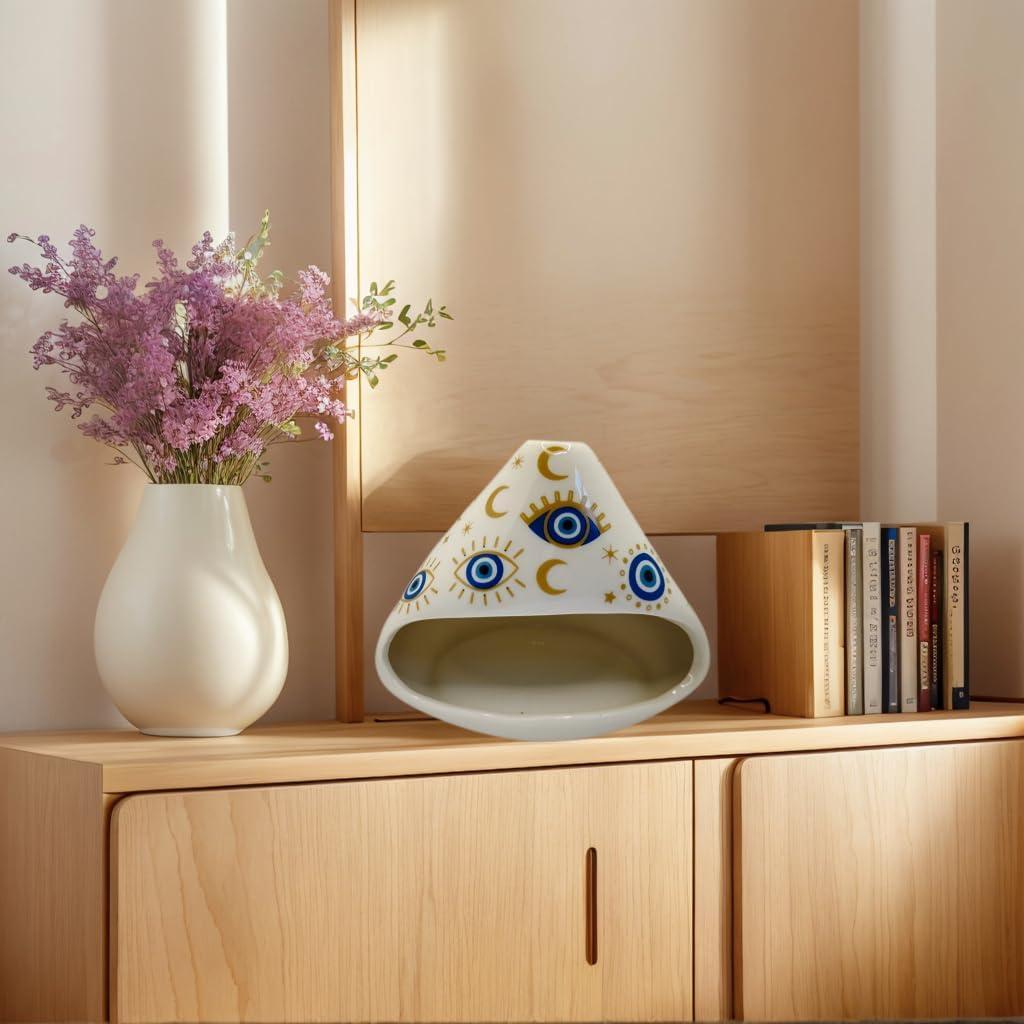 Soporte de Incienso Cerámica MAGPIE Ojo Maligno 7.62cm