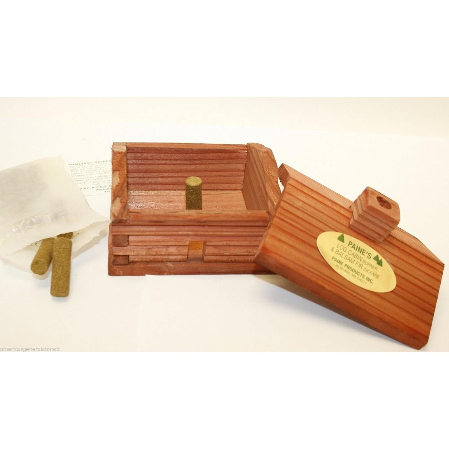 Horno de Incienso de Cabaña de Madera Paine con 10 Troncos