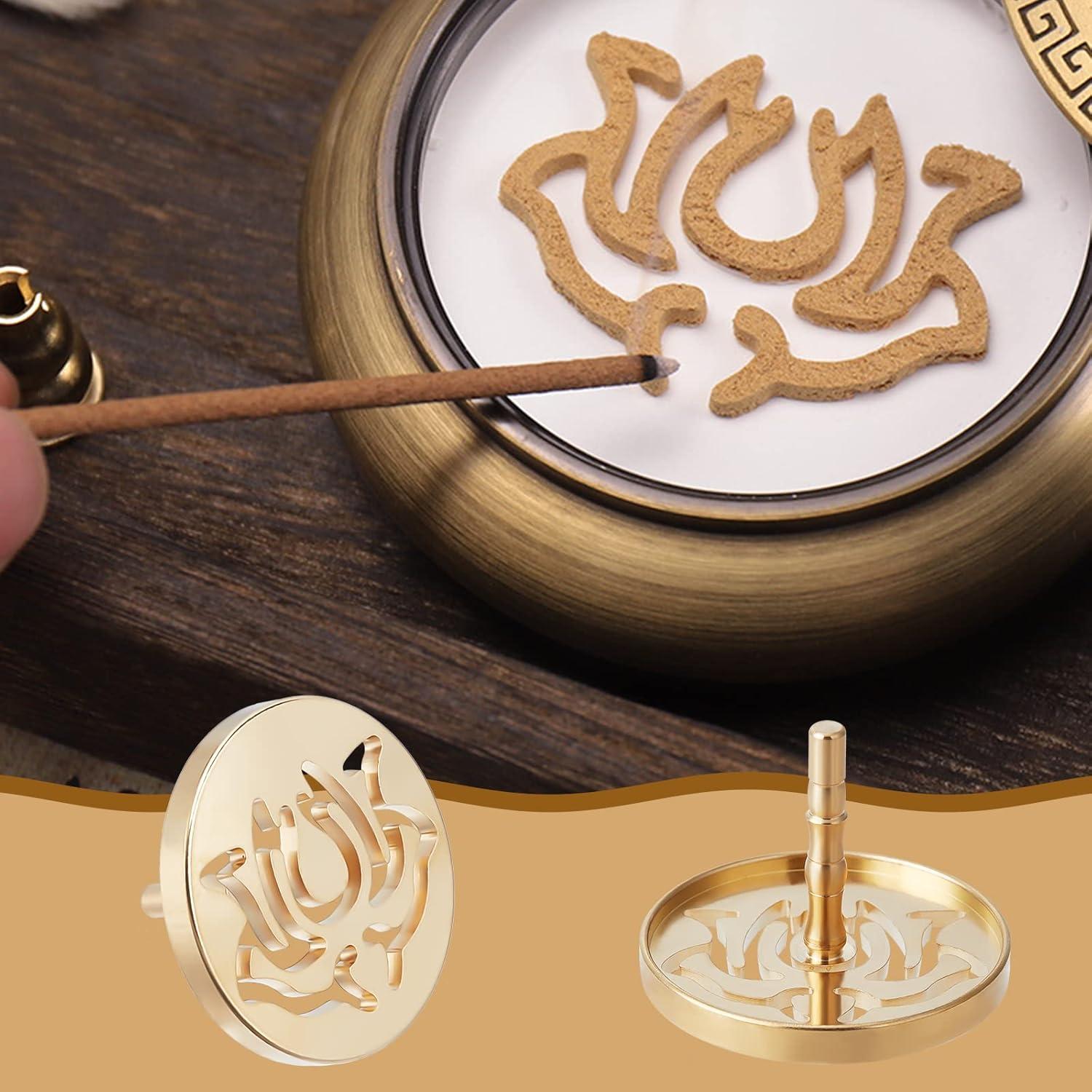 Kit de Fabricación de Incienso WEBEEDY 5 Piezas de Bronce